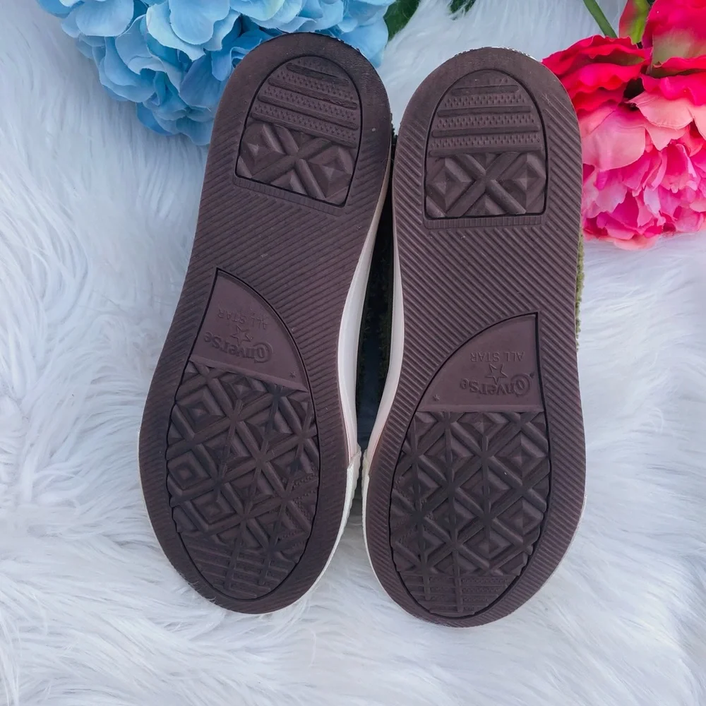 Youth Converse Sherpa Platform Sneakers - Picture 6 of 7